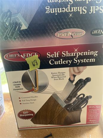 Self Sharpening Cutlery System (In Box)