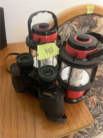 Lanterns, Binoculars