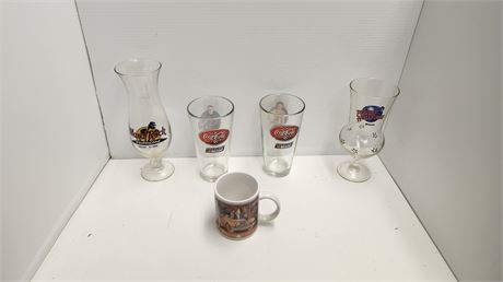 Flat Of Collectable Glassware