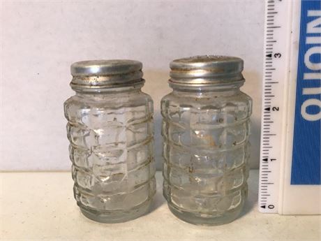 Libbey Glass Salt & Pepper Shakers