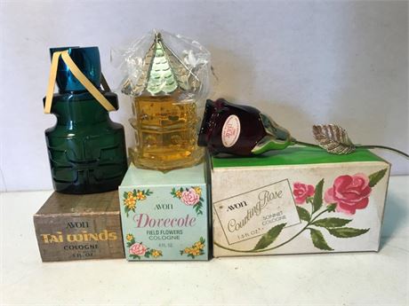 Avon Cologne Bottles (#2)