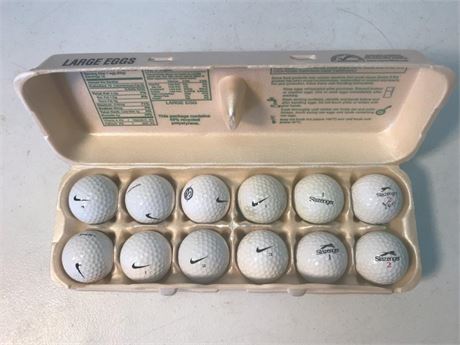 Nike & Slazenger Golf Balls