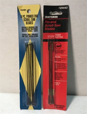 New Scroll Saw Blades
