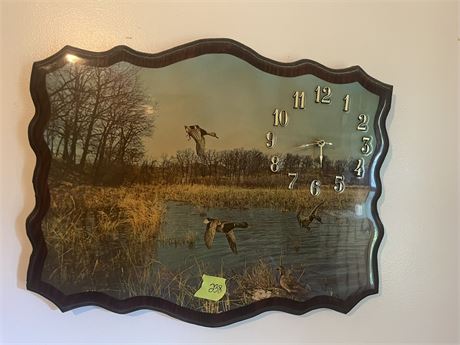 Vintage Duck Clock