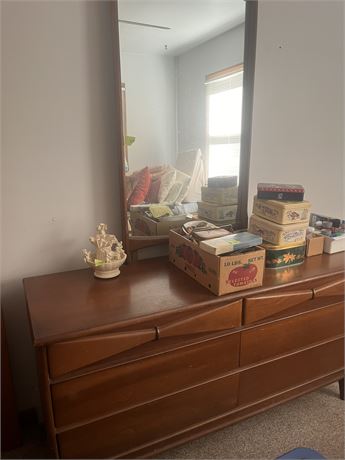 Vintage Dresser with Mirror