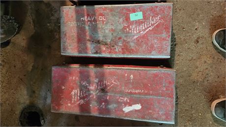 2 Tool Boxes With Miscellaneous Tools