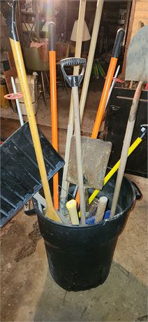 Barrel of tools