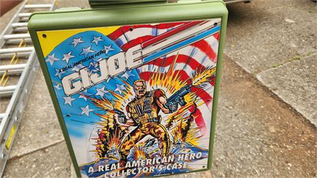 G.I.Joe Plastic Collector Case.