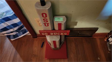 Ohio State Wood Decoration