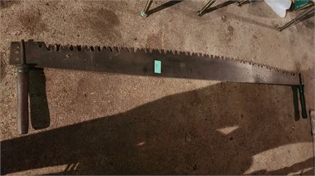 Vintage 2 Man Saw