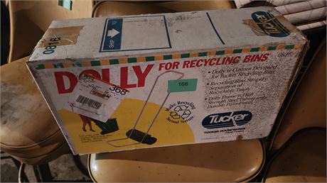 Dolly For Recycle Bins. NEW