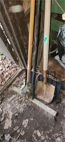 Lot of yard tools