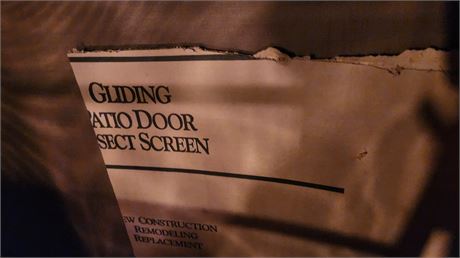 Gliding Patio Door & Miscellaneous Screen Doors