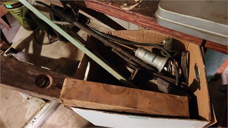 Box Of Tools & Garage Miscellaneous