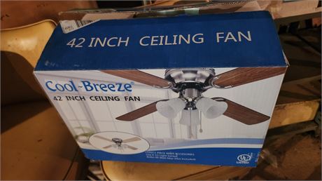 Cool Breeze 42 Inch Ceiling Fan