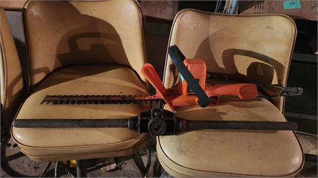 Hedge Trimmer & Pipe Threader