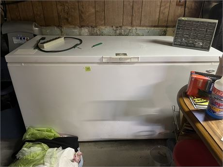 Deep Freeze (located in walk out basement, ground level)