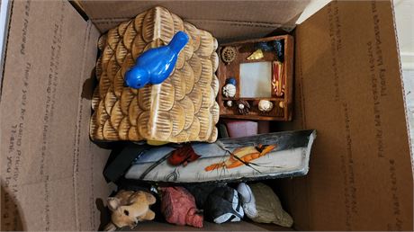 Box of knick knacks