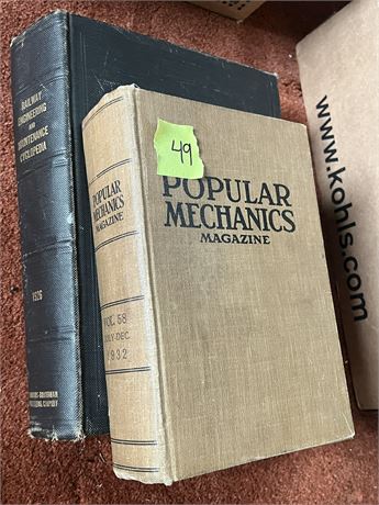 Vintage Books, Railway Engineering and Popular Mechanics