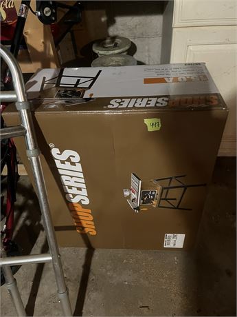 Shop Series Benchtop Table Saw with Stand, In Box