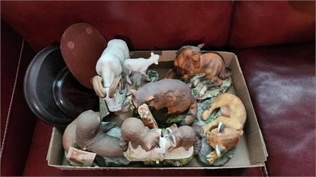 Vintage Homco Masterpiece Porcelain Statues