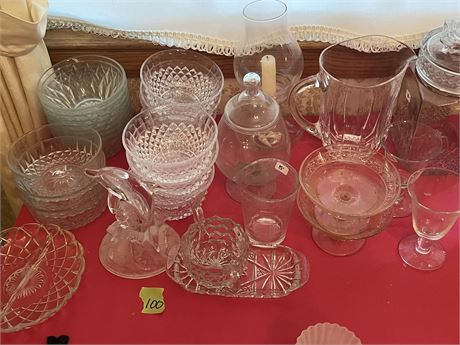 Crystal and Glass Lot