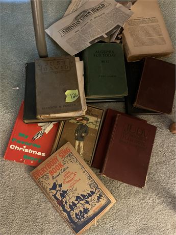 Antique Book Lot