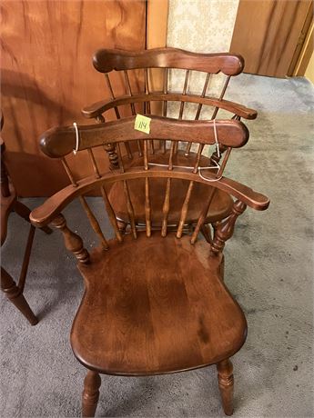 Vintage Ethan Allen Dining Chairs (2)