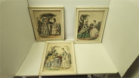 3 Framed Pictures