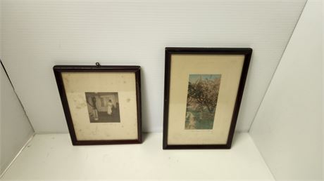 2 Framed Pictures