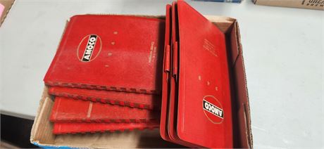 Amoco Calendars With notes about money spent