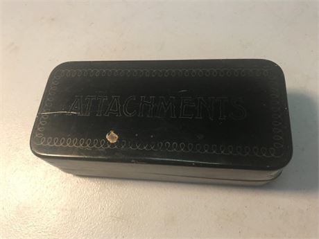 Vintage Sewing Machine Attachments & Case