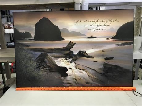 Wood Print Scripture Art