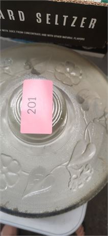 Vintage Glass Cake Plate