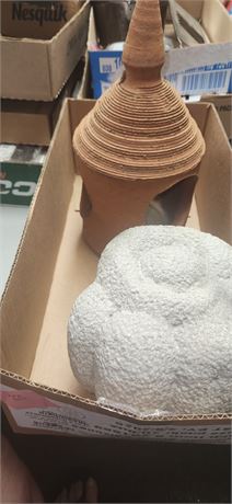 Concrete pumpkin
