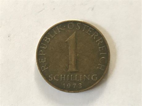 1973 Austria 1 Schilling