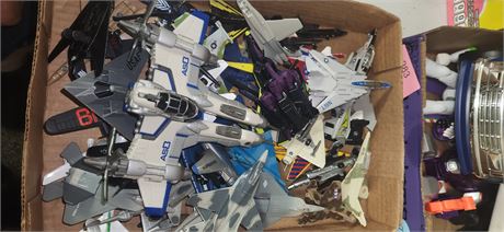 Lot Of Toy Airplanes