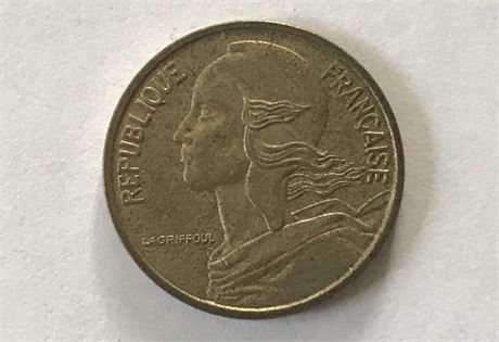 1982 France 5 Centimes