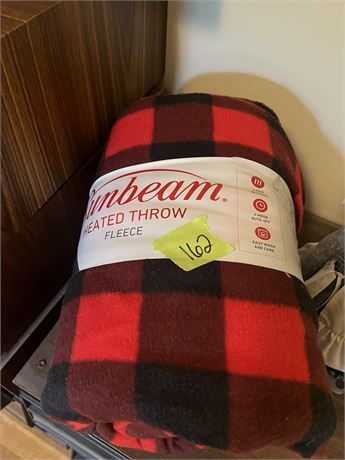 Heated Throw Blanket (In Package)
