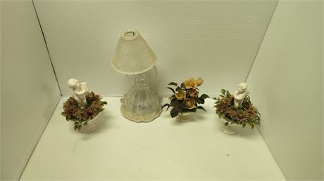 Vintage Cherub Statues & Collectable Items