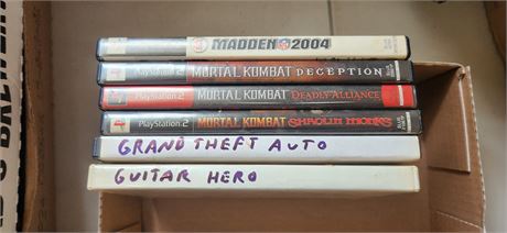 Lot of PS2 games