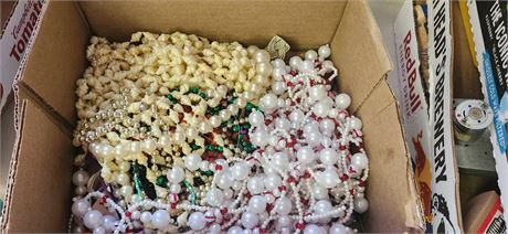 Lot of beaded jewelry