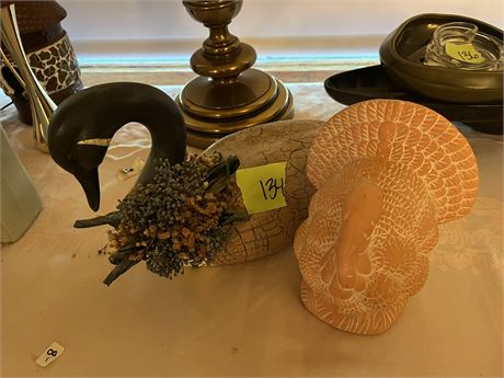 Goose, Turkey Decor