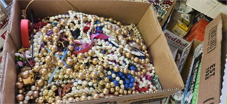 Lot of beaded jewelry