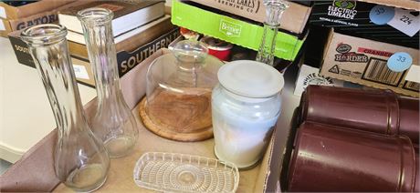 Lot Of Glassware