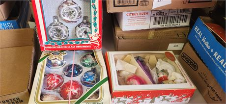 Vintage Christmas Ornaments