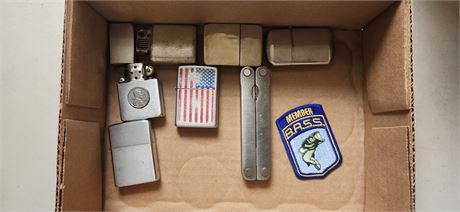 Zippo Lighters & Camel Lighter & Robinson Lighter
