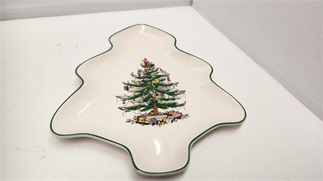 Spode Dish Christmas Tree Pattern