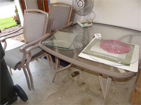 Patio Table and Chairs