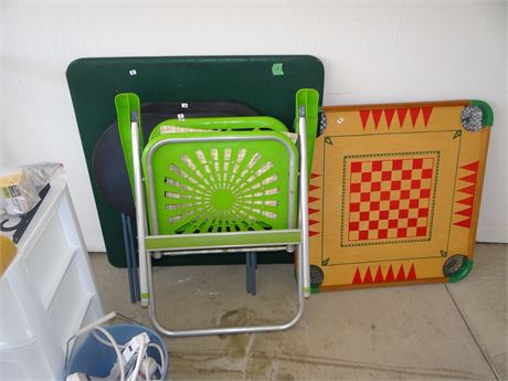 Folding Table and Chairs